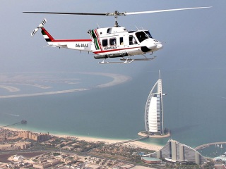 Вертолетная прогулка над Дубаем. Дубай из Казани.