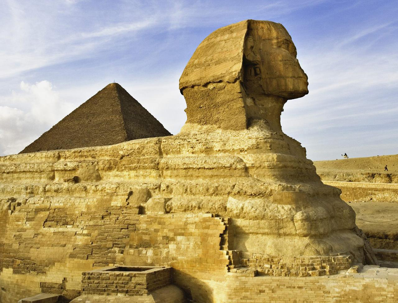 Египетские пирамиды и Большой Сфинкс